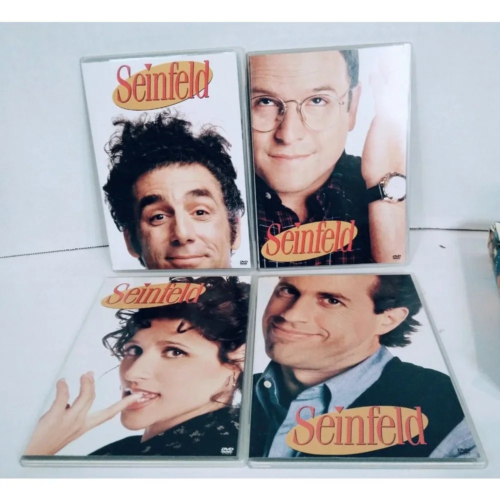 Seinfeld - Seasons 1 & 2 (DVD, 2004, 4-Disc‎ Set) Tested & Works Great!